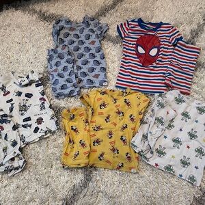Baby Gap Pajamas - Disney and Marvel Collab Pajamas Sets. Sz 5